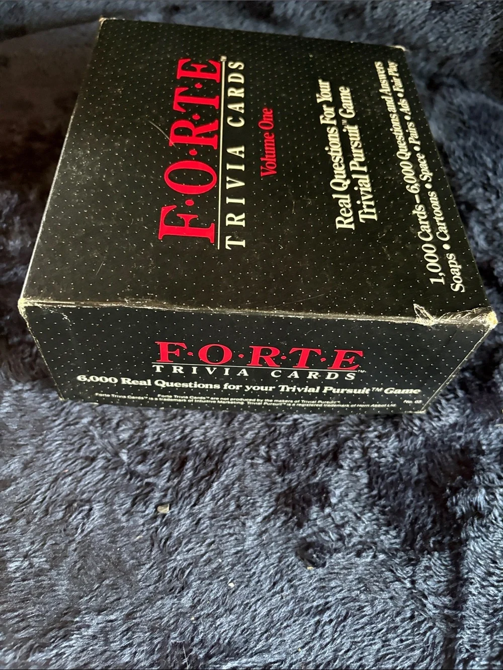 Forte Trivia Cards Volume One - Black & Red